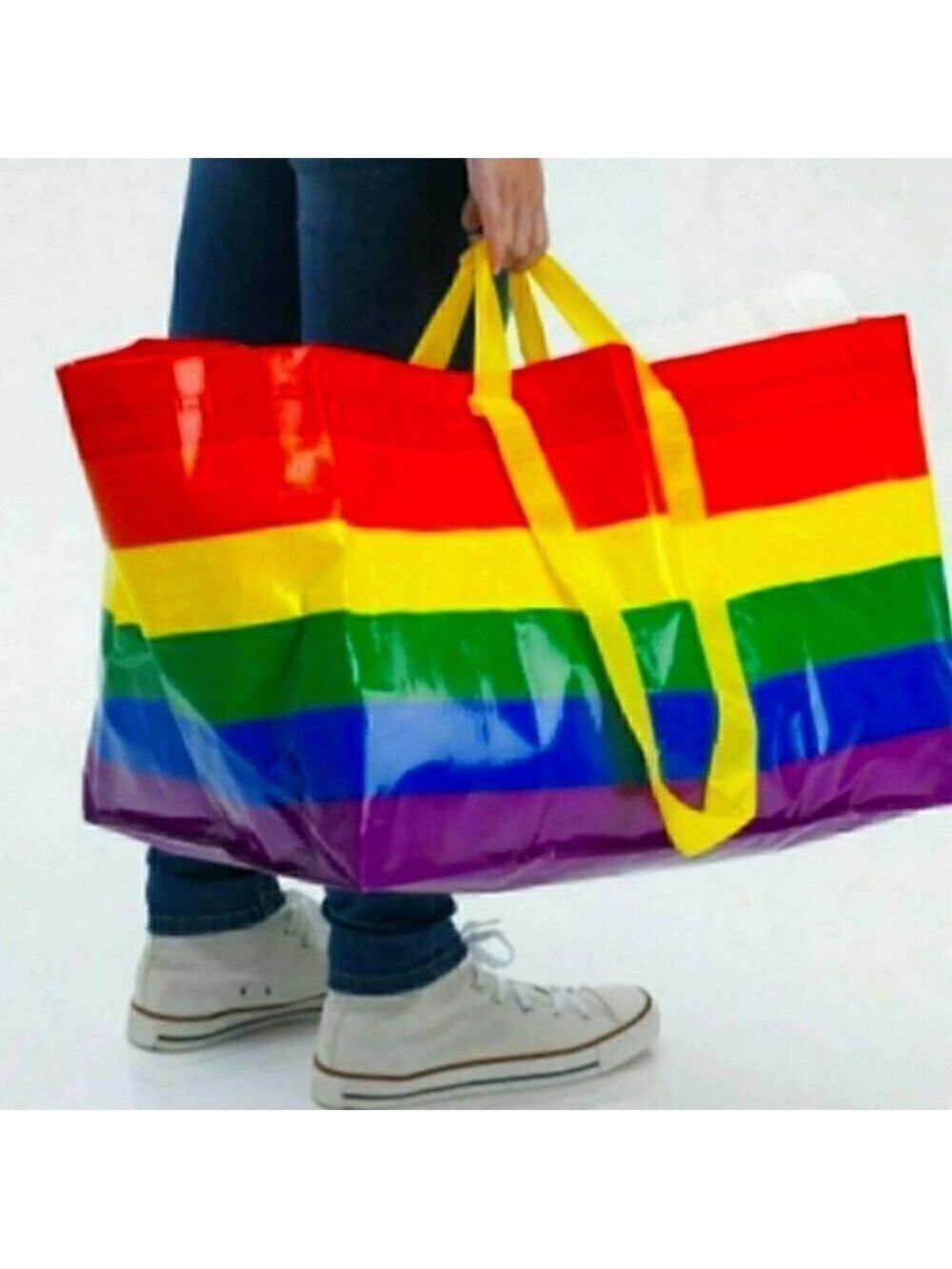IKEA Rainbow Shopping Bag Large